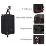 Men's Travel Toiletry Organizer Bag Water-Resistant Shaving Dopp Kit Bathroom Bag - Image 2