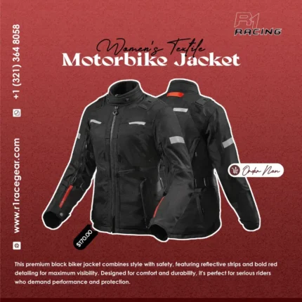 Women's Motorbike Textile Jacket