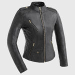 Women's Leather Fashion Jacket