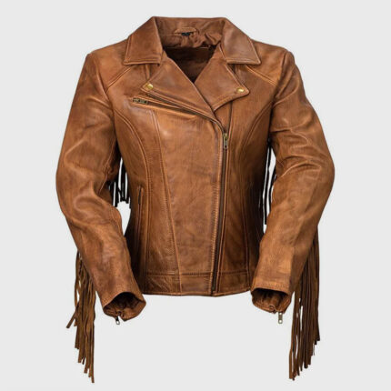 Women's Leather Fashion Jacket