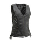 Women's Leather Vest