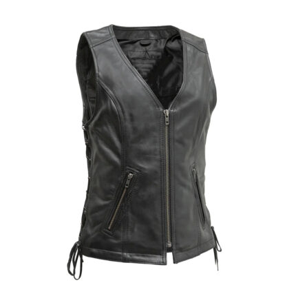 Women's Leather Vest