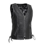 Women's Leather Vest