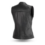 Women's Leather Vest - Image 2