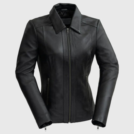 Women's Leather Fashion Jacket