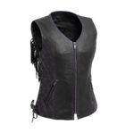 Women's Leather Vest