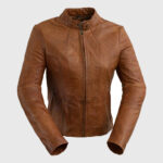 Women's Leather Fashion Jacket