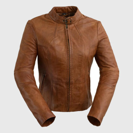 Women's Leather Fashion Jacket