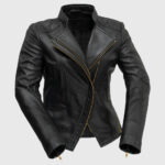 Women's Leather Fashion Jacket